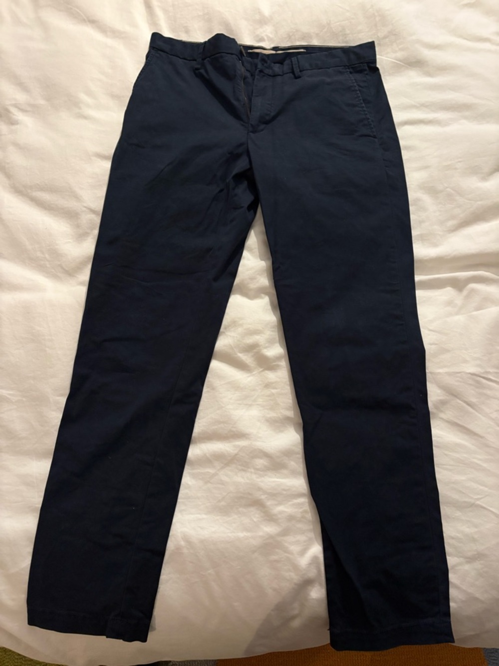 Banana Republic Dark Navy Stretch Chinos